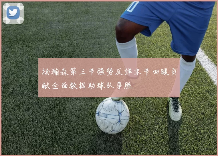 杨瀚森第三节强势反弹末节回暖贡献全面数据助球队争胜